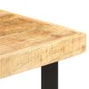 vidaXL Bar Table 60x60x107 cm Rough Mango Wood