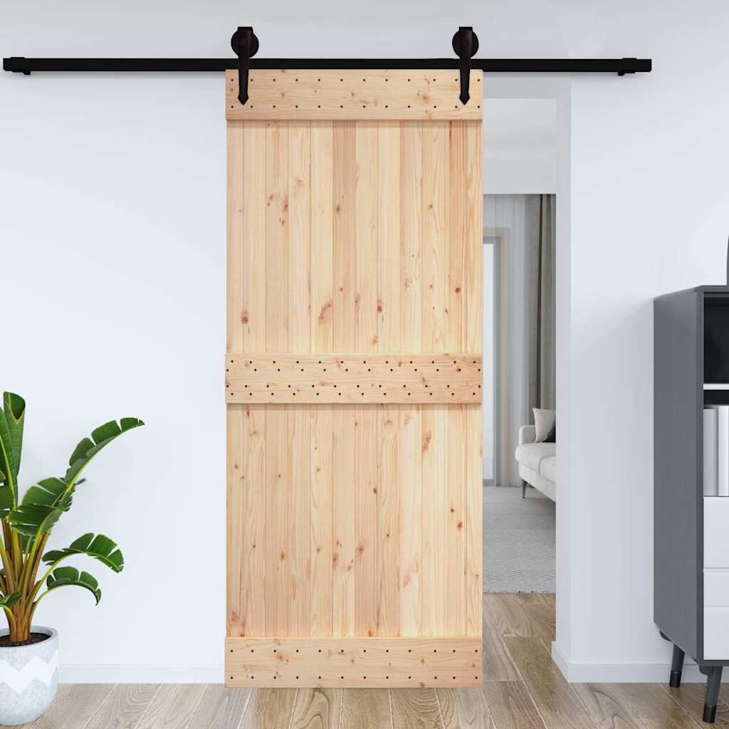 vidaXL Door NARVIK 70x210 cm Solid Wood Pine