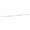 vidaXL Wall Shelves 2 pcs White 100x9x3 cm