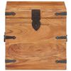 vidaXL Chest 40x40x40 cm Solid Acacia Wood