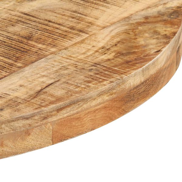 vidaXL Bistro Table Round &Oslash;50x75 cm Rough Mango Wood