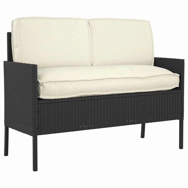 vidaXL Cushion Set 3 pcs Cream Oxford Fabric