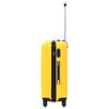 vidaXL Hardcase Trolley Set 3 pcs Yellow ABS