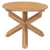 vidaXL 5 Piece Garden Dining Set Solid Wood Teak