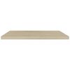 vidaXL Floating Wall Shelves 4 pcs Oak 90x23.5x3.8 cm MDF