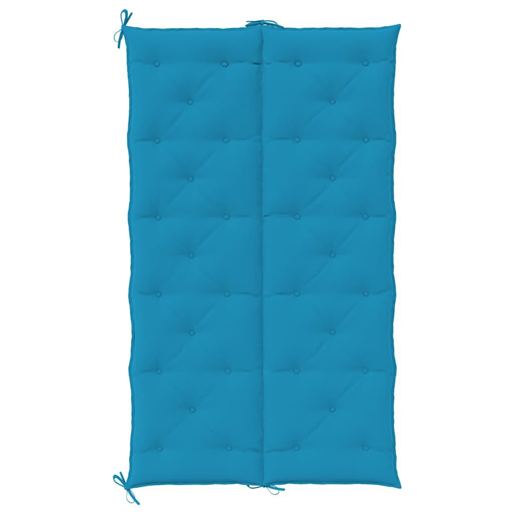 vidaXL Garden Bench Cushion Light Blue 180x(50+50)x7cm Oxford Fabric