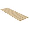 vidaXL Sun Lounger Cushion Melange Beige 200x50x4 cm Fabric