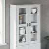 vidaXL Top for Highboard VIKEN White Engineered Wood