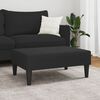 vidaXL Footstool Black 77x55x31 cm Velvet