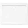vidaXL Rectangular ABS Shower Base Tray 80x100 cm