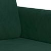 vidaXL 3 Piece Sofa Set Dark Green Velvet