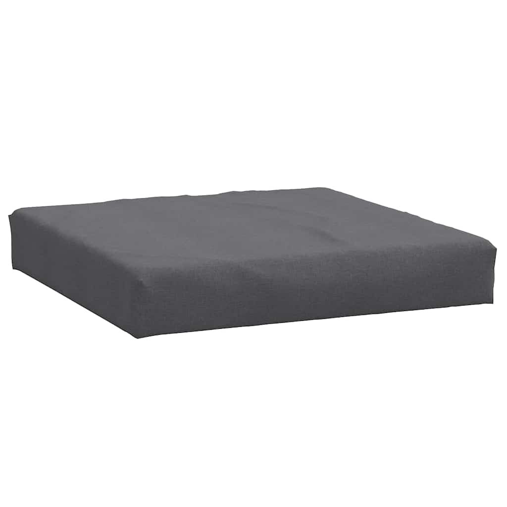 vidaXL Pallet Cushions 3 pcs Melange Anthracite Fabric