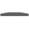 vidaXL Bookshelf Boards 4 pcs High Gloss Grey 100x20x1.5 cm Engineered Wood
