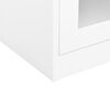 vidaXL Office Cabinet White 90x40x105 cm Steel