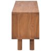 vidaXL TV Cabinet 110x30x45 cm Solid Teak Wood