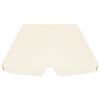 vidaXL Replacement Canopy for Garden Swing Cream 188/168x145/110 cm