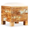 vidaXL Storage Bench Solid Reclaimed Wood 40x40x45 cm