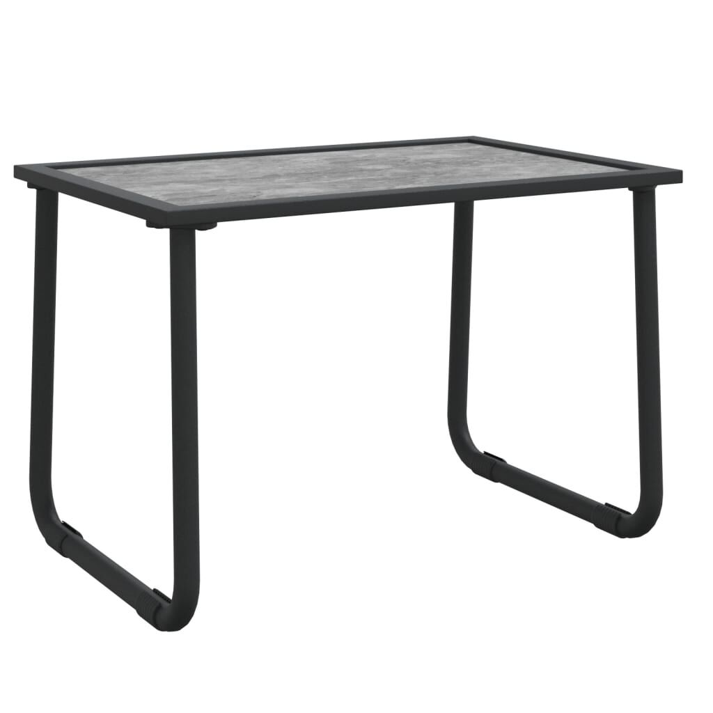 vidaXL 4 Piece Garden Lounge Set with Cushions Anthracite Steel