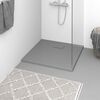 vidaXL Shower Base Tray SMC Grey 90x90 cm