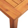 vidaXL 9 Piece Outdoor Dining Set with Cushions Solid Wood Acacia