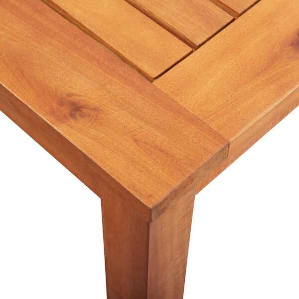 vidaXL 9 Piece Outdoor Dining Set with Cushions Solid Wood Acacia