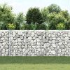 vidaXL Gabion Raised Beds 3 pcs 30x30x50 cm Iron