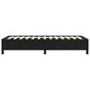 vidaXL Bed Frame without Mattress Black 100x190 cm Twin Faux Leather
