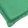 vidaXL Sun Lounger Cushion Green 186x58x4cm Oxford Fabric