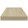 vidaXL Bookshelf Boards 8 pcs Sonoma Oak 60x10x1.5 cm Engineered Wood