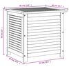 vidaXL Garden Storage Box with Louver 60x50x56 cm Solid Wood Acacia