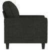 vidaXL Sofa Chair Black 60 cm Fabric