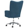 vidaXL Relaxing Chair Blue Velvet
