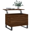 vidaXL Coffee Table Brown Oak 60x44.5x45 cm Engineered Wood
