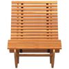 vidaXL Rocking Sun Loungers 2 pcs Brown 154 x 60 x 74 cm