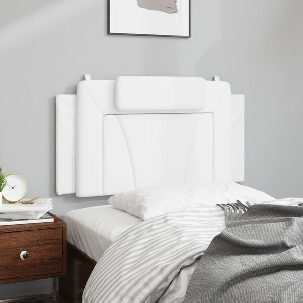 vidaXL Headboard Cushion "Viana" White 100 cm Faux Leather