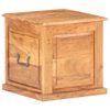 vidaXL Chest 40x40x40 cm Solid Acacia Wood