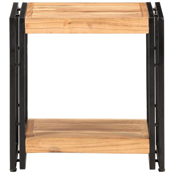 vidaXL Side Table 40x30x40 cm Solid Acacia Wood