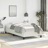 vidaXL Bed Frame without Mattress White 100x203 cm Twin XL Faux Leather