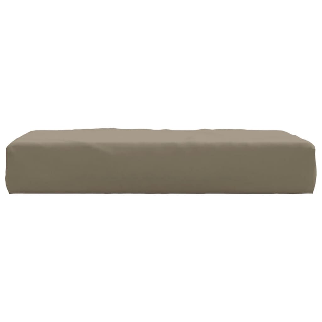 vidaXL Pallet Cushion Taupe 60x60x6 cm Oxford Fabric