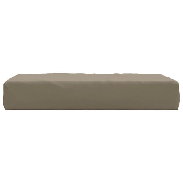 vidaXL Pallet Cushion Taupe 60x60x6 cm Oxford Fabric