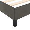 vidaXL Bed Frame without Mattress Dark Grey California King Velvet