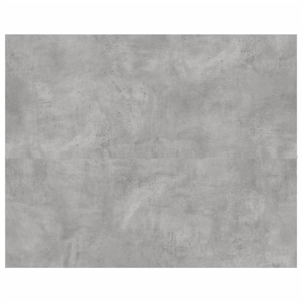 vidaXL Bookshelf Boards 8 pcs Concrete Grey 40x50x1.5 cm Engineered Wood