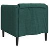 vidaXL Sofa Chair Dark Green Fabric