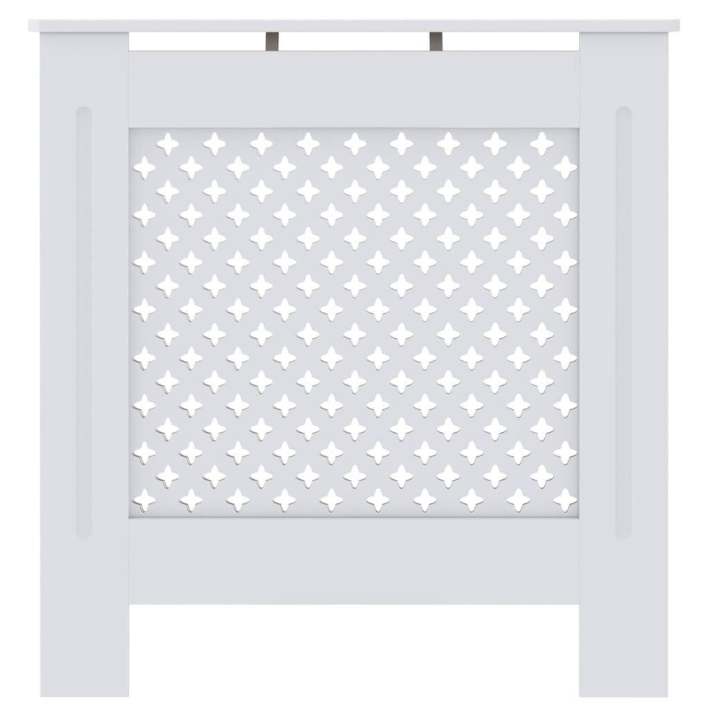 vidaXL MDF Radiator Cover White 78 cm