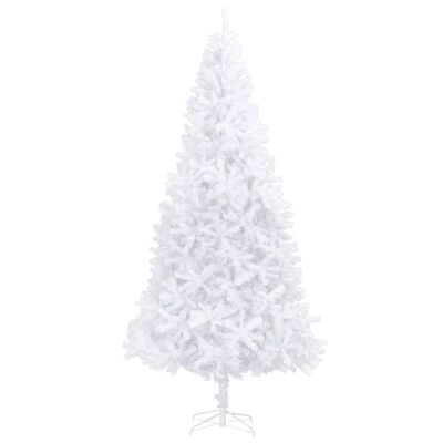 vidaXL Artificial Pre-lit Christmas Tree with Ball Set LEDs 300 cm White