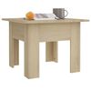 vidaXL Coffee Table Sonoma Oak 55x55x42 cm Engineered Wood