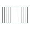 vidaXL Fence Panel Powder-coated Steel 1.7x1.17 m Anthracite