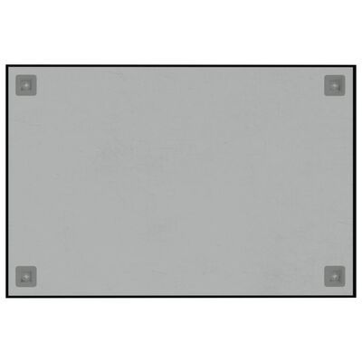 vidaXL Wall Mounted Magnetic Blackboard Glass 60x40 cm