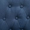 vidaXL Dining Chairs 4 pcs Blue Fabric