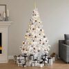 vidaXL Artificial Pre-lit Christmas Tree with Ball Set 180cm 620 Branches
